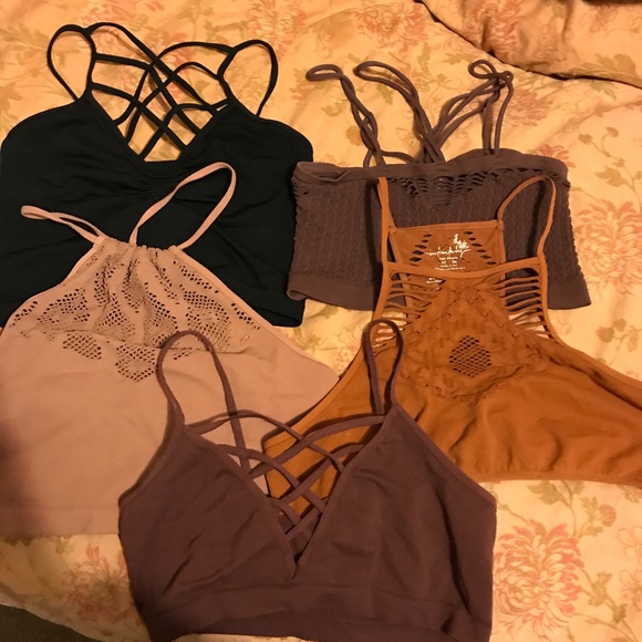 Other - Buckle Bralettes 5 pieces